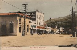 Main Street Los Gatos, CA Postcard Postcard Postcard