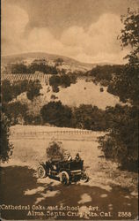 Cathedral Oaks and School of Art Santa Cruz, CA Postcard Postcard Postcard