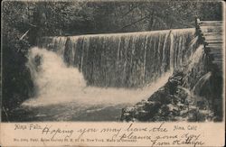 Alma Falls Postcard