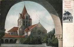 Memorial Church, Stanford University California Postcard Postcard Postcard