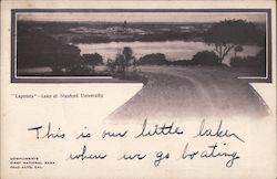 "Lagunita" - Lake at Stanford University Postcard