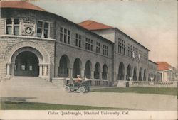 Outer Quadrangle, Stanford University Postcard