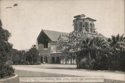 Stanford Memorial Chapel, After the Earthquake of April 18, 1906 Postcard