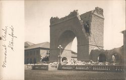 Memorial Arch Stanford Postcard
