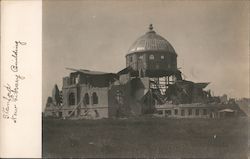 Stanford Library Building Postcard