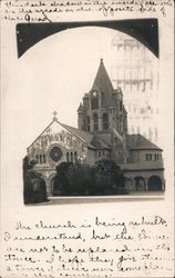 Stanford Memorial Church - pre Earthquake Postcard