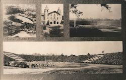 Stanford Athletic Fields Multi View Postcard