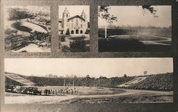 Stanford Athletic Fields Multi View Stanford University, CA Postcard Postcard Postcard