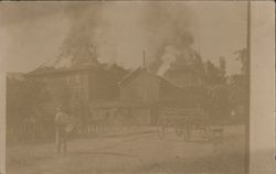 El Monte Fire Postcard