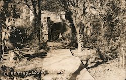 El Retiro - Los Altos - Calif. Postcard