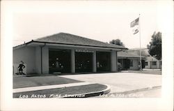 Los Altos Fire Station Postcard
