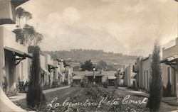 La Cumbra Vista Court Postcard
