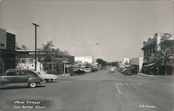 Main Street Los Altos, CA Laws Postcard Postcard Postcard