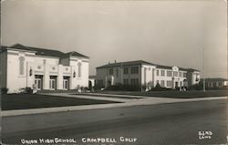 Union High School Campbell, CA Laws Postcard Postcard Postcard