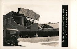 Ballroom after Earthquake Postcard