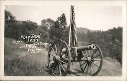 "Old Abe" Since 1837 - The Volcano Cannon California Postcard Postcard Postcard