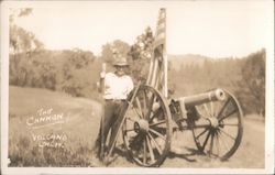 "Old Abe" Civil War Cannon Volcano, CA Postcard Postcard Postcard