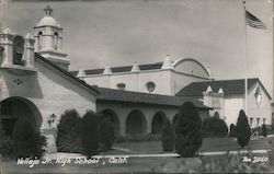 Vallejo Jr. High School California Postcard Postcard Postcard