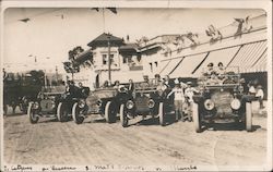 Early Automobiles, Agriculture Fair Postcard