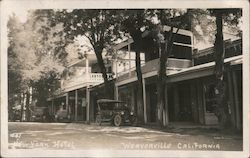 New York Hotel Weaverville, CA Postcard Postcard Postcard