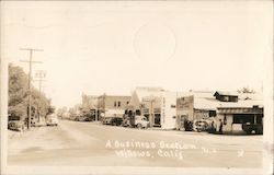 A Business Section Postcard