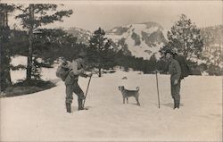 Hiking in Yosemite Postcard