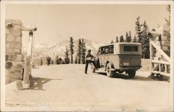 Entrance to Yosemite Postcard