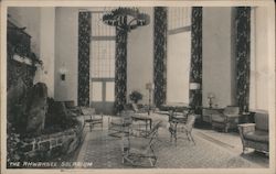The Rhwahnee Solarium Postcard