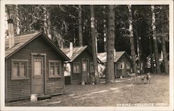 Cabins - Yosemite Lodge Postcard