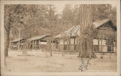 Camp Curry Bungalows Yosemite, CA Postcard Postcard Postcard