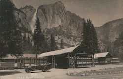 Yosemite Lodge California Postcard Postcard Postcard