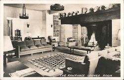 The Ahwahnee Lounge Room Postcard