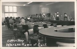 Coffee Shop - Veteran's Home of California Yountville, CA Postcard Postcard Postcard