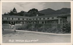 Veteran Home of California Postcard