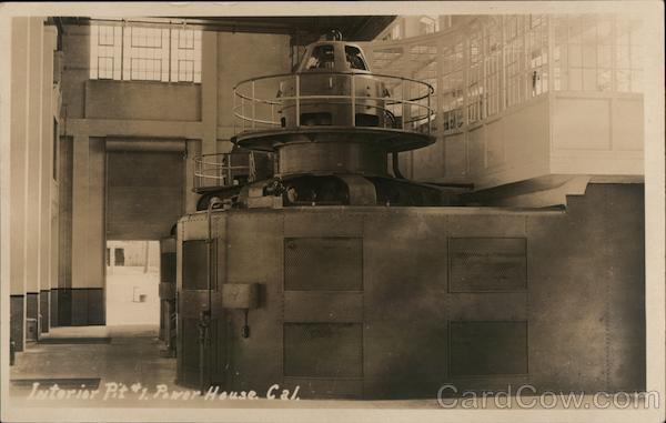 Interior, Pit #1 Power House Fall River Mills California