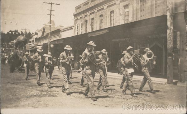 Band, 4th July 1910 Georgetown California