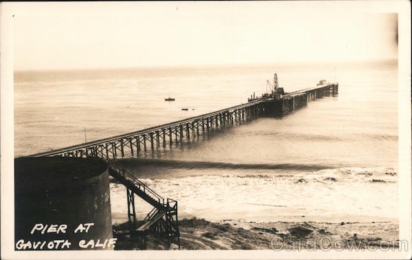 Pier at Gaviota California