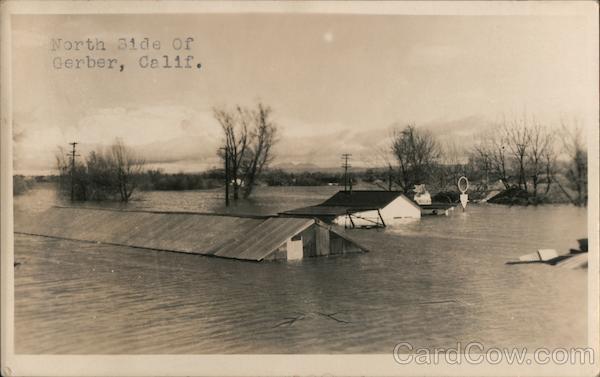 Flood, North Side of Gerber, Calif. California