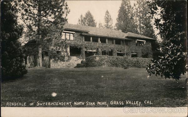 Residence of Superintendent, North Star mine Grass Valley California