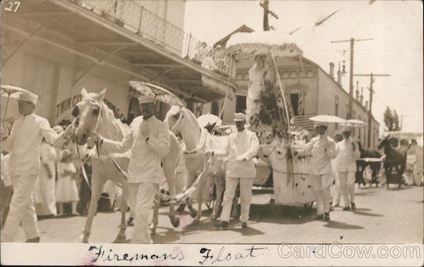 Fireman's Float San Francisco California Harold Biggs