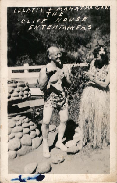 Lelatti & Mahatmagan - The Cliff House Entertainers San Francisco California