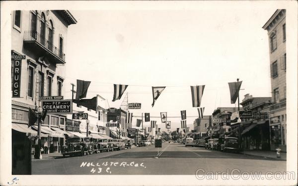 Street Scene Hollister California