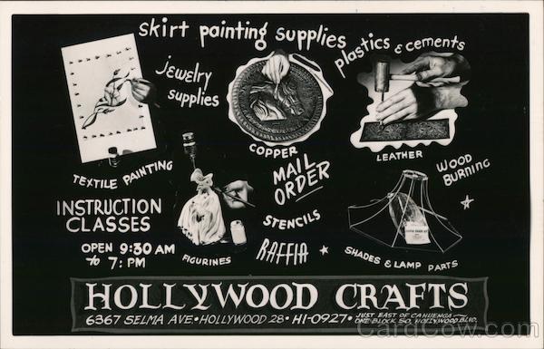 Hand Painted Skirts, Supplies, Hollywood Crafts California