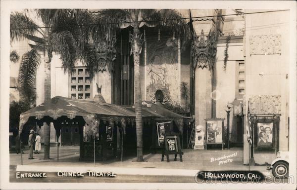 Entrance Chinese Theater Hollywood California