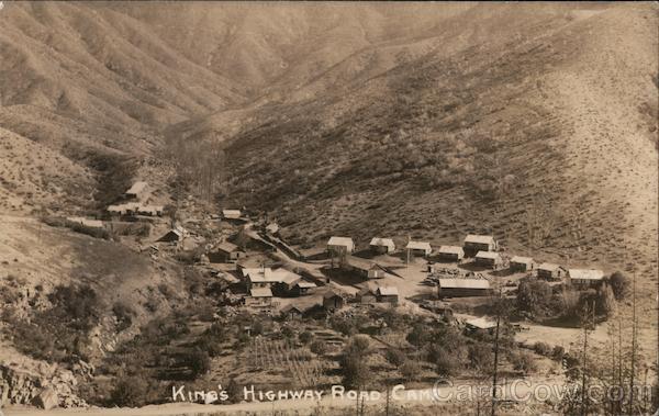 King's Highway Road Camp California