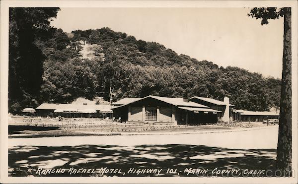 Rancho Rafael Motel, Highway 101 Novato California