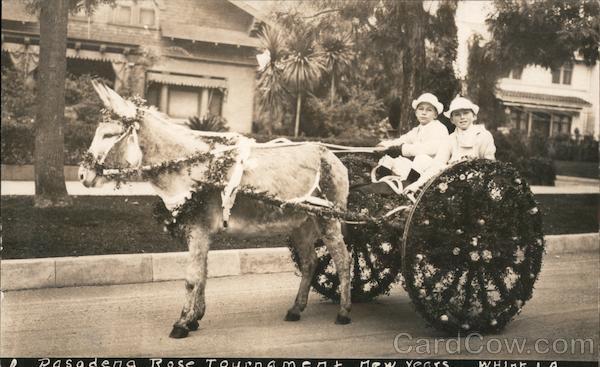 Rose Tournament, New Years Pasadena California