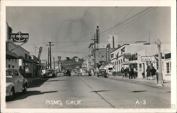 Main Street Pismo California