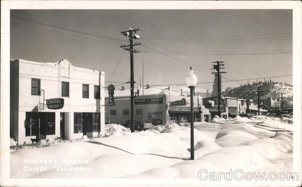Winter's Mantle Quincy California