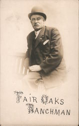 Fair Oaks Ranchman California Postcard Postcard Postcard